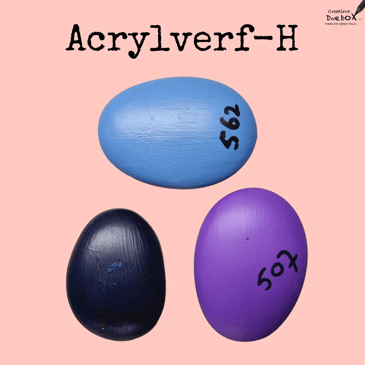 hobbyverf paars-lila