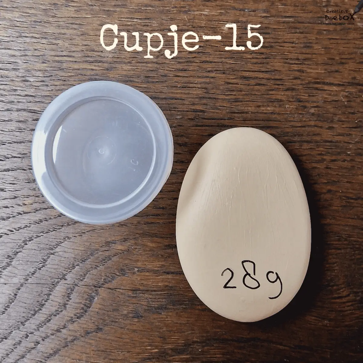 acrylverf Titaanbuff licht