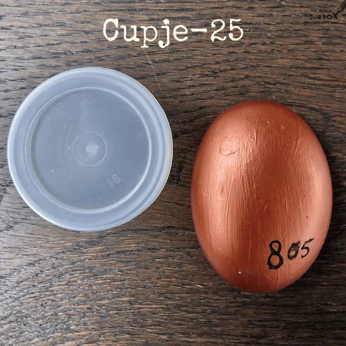 kleine verpakking acrylverf koper