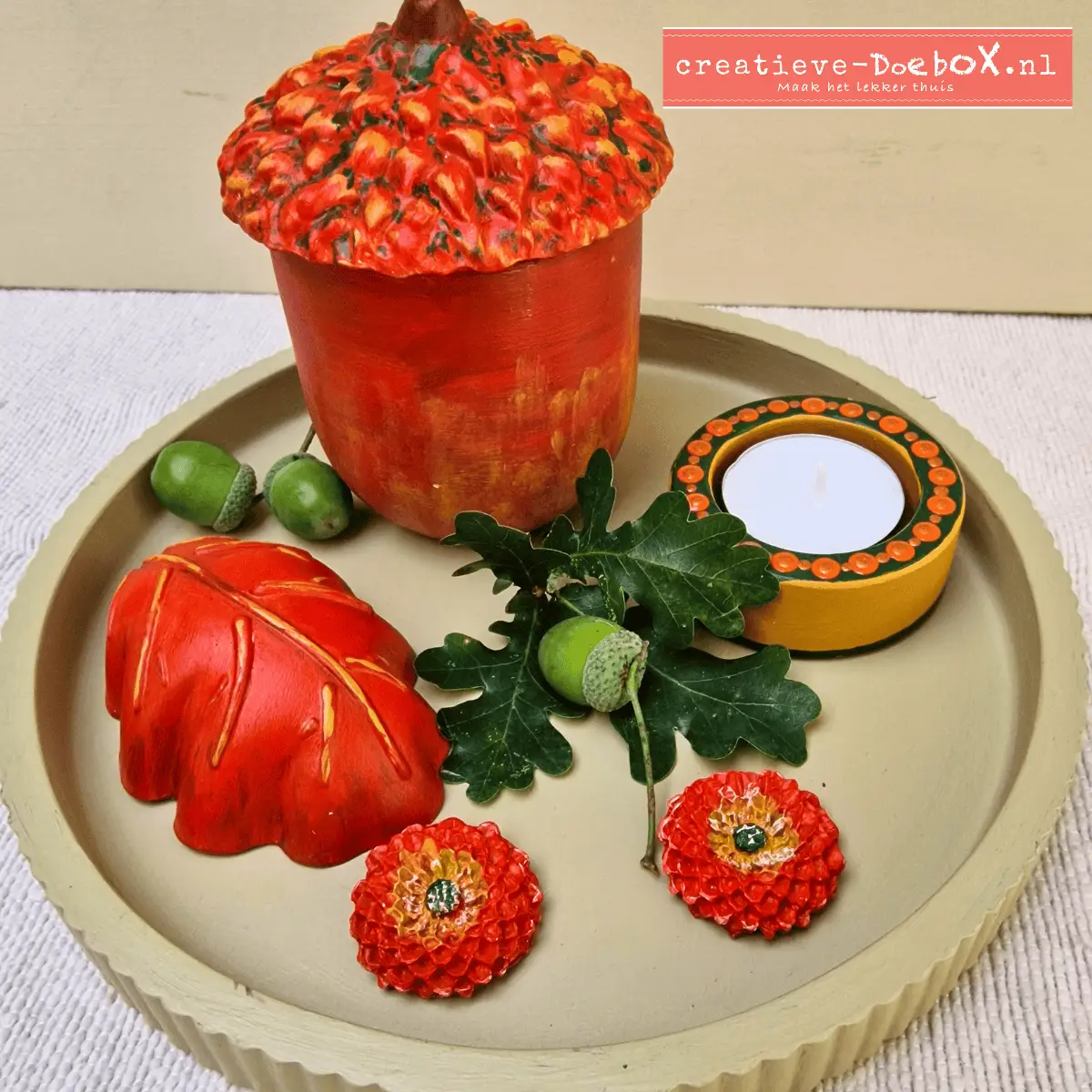 herfstdecoraties om thuis te maken leuk voor volwassenen en kinderen