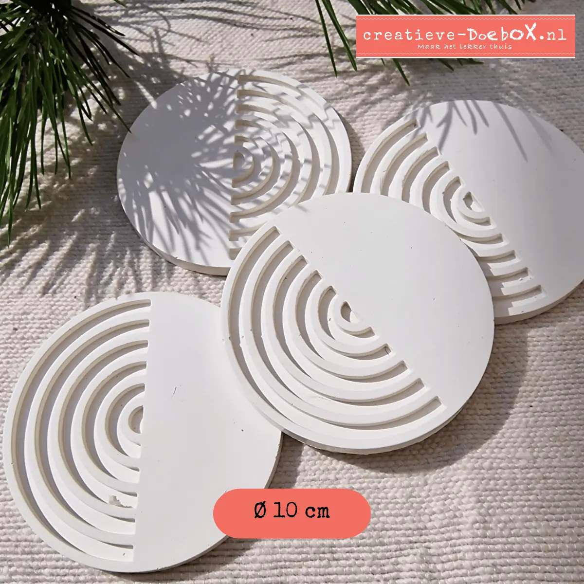 tafeldecoraties voor kerst onderzetters