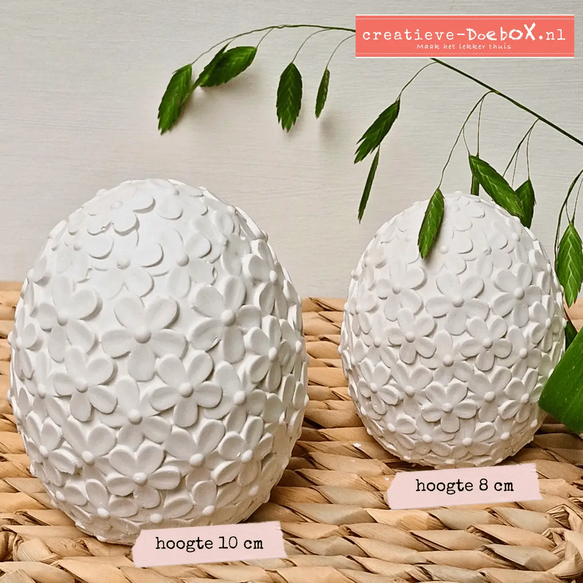 voorjaarspakket om te knutselen eieren beschilderen