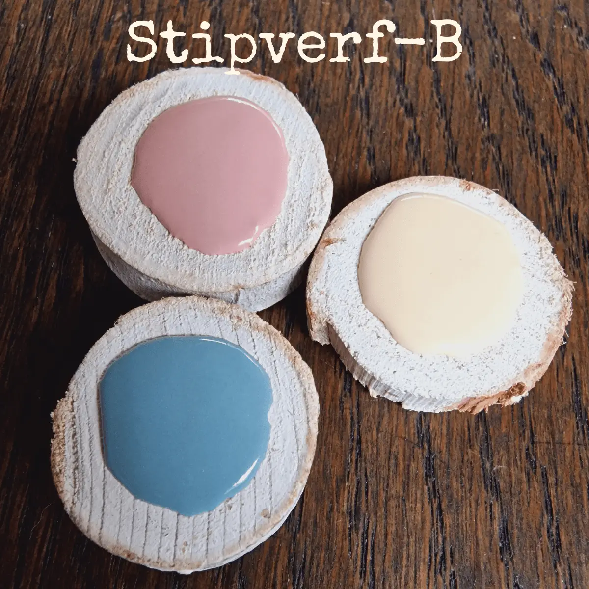 stipverf pastel roze