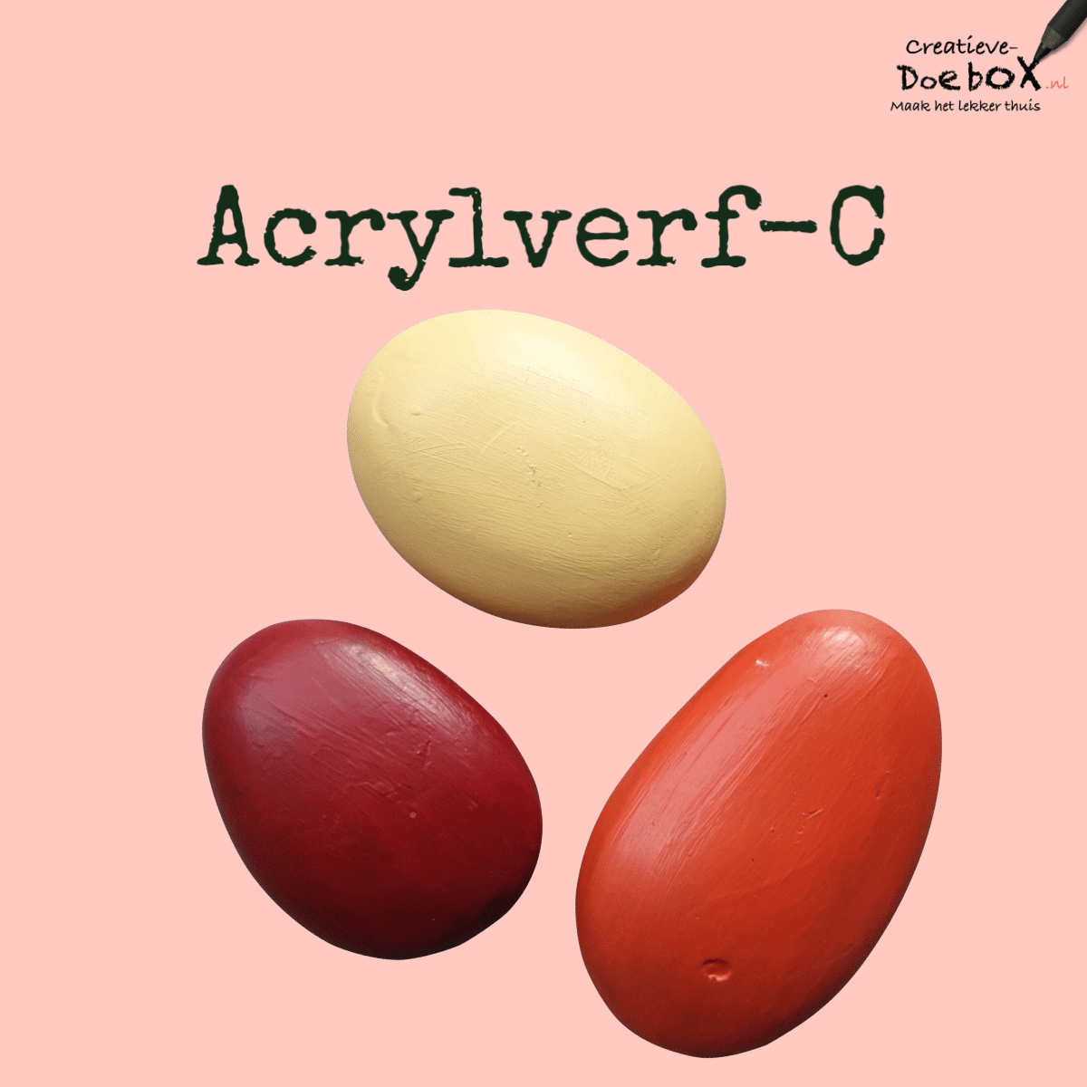 acrylverf geel oranje rood