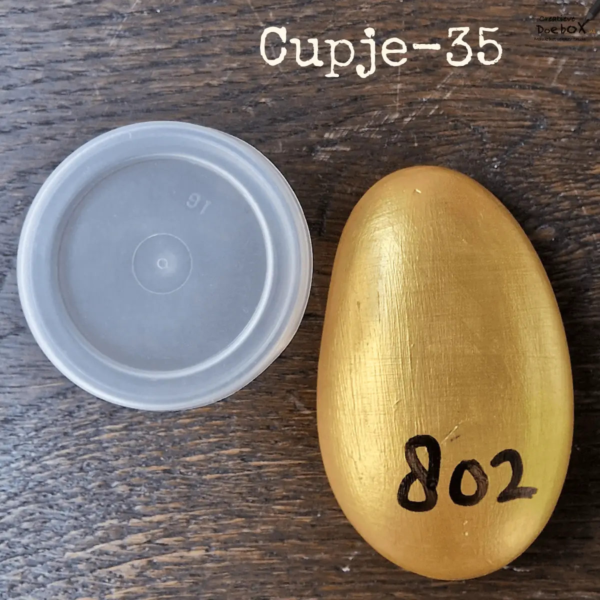 acrylverf lichtgoud kleine verpakking