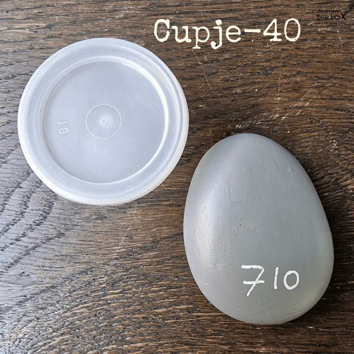 acrylverf neutraalgrijs kleine verpakking