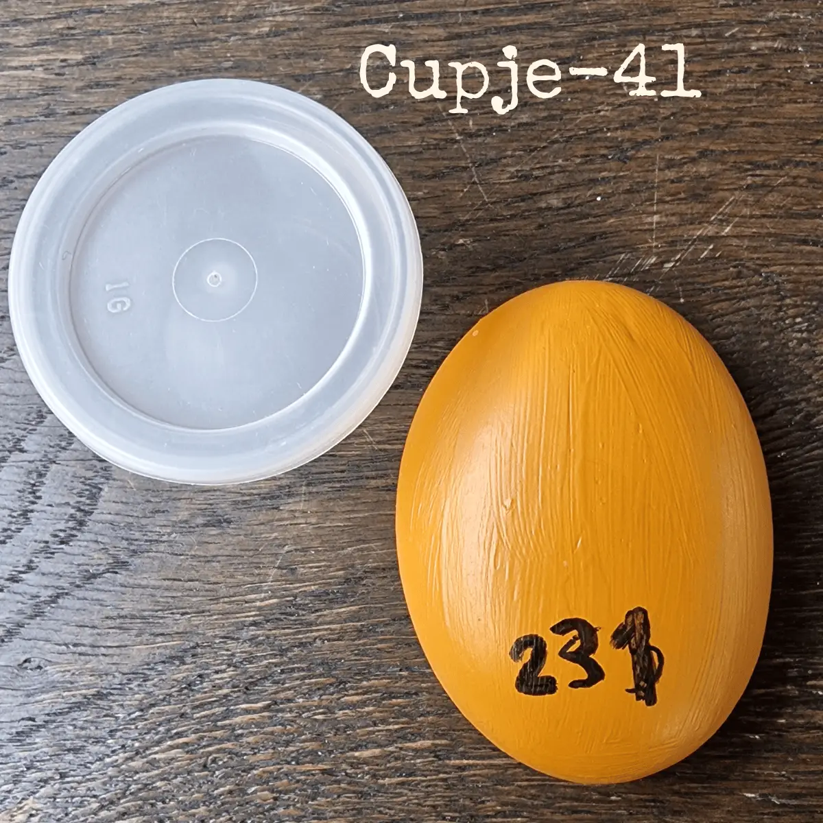 acrylverf goud-oker kleine verpakking