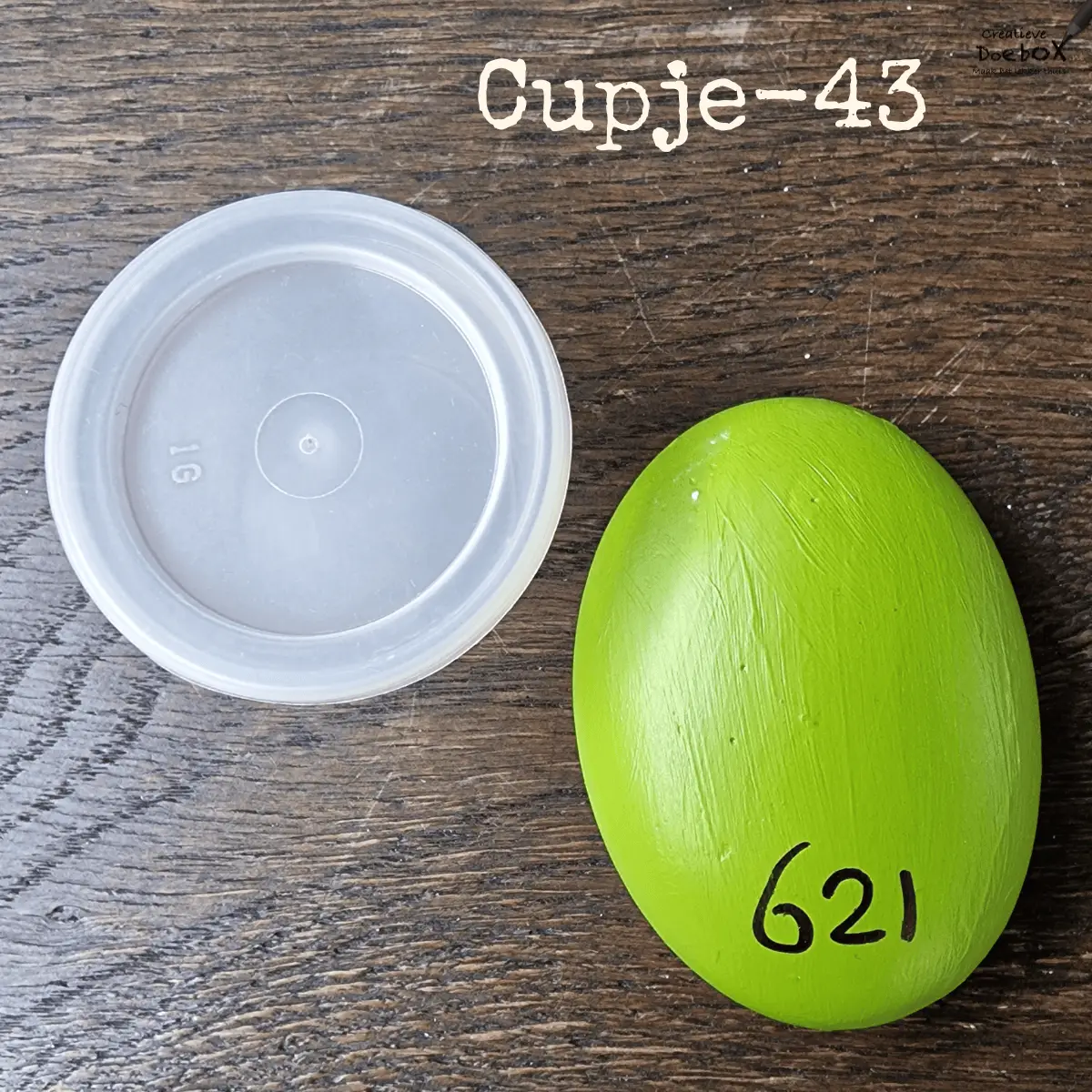 acrylverf olijfgroen licht kleine verpakking