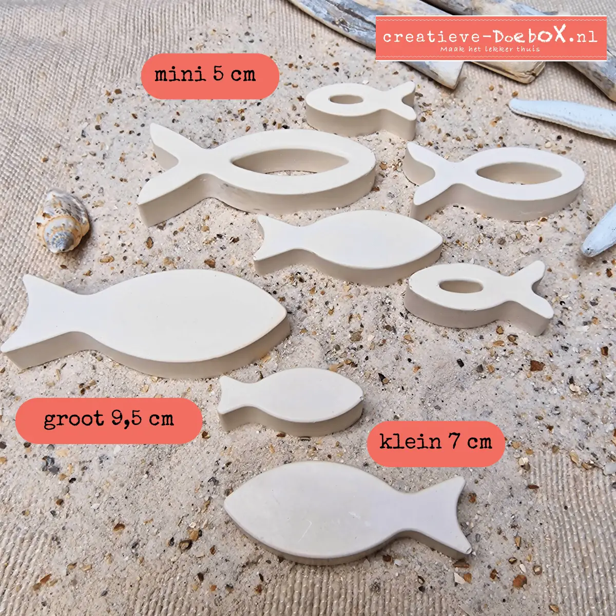 creatief thuispakket zomerse visje