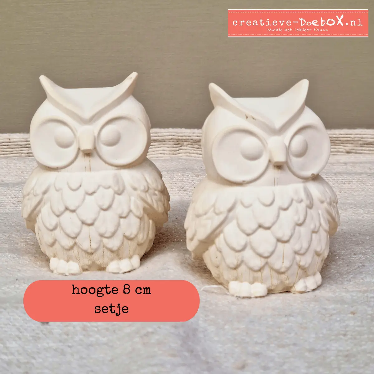 herfstdecoratie thuis maken uiltjes