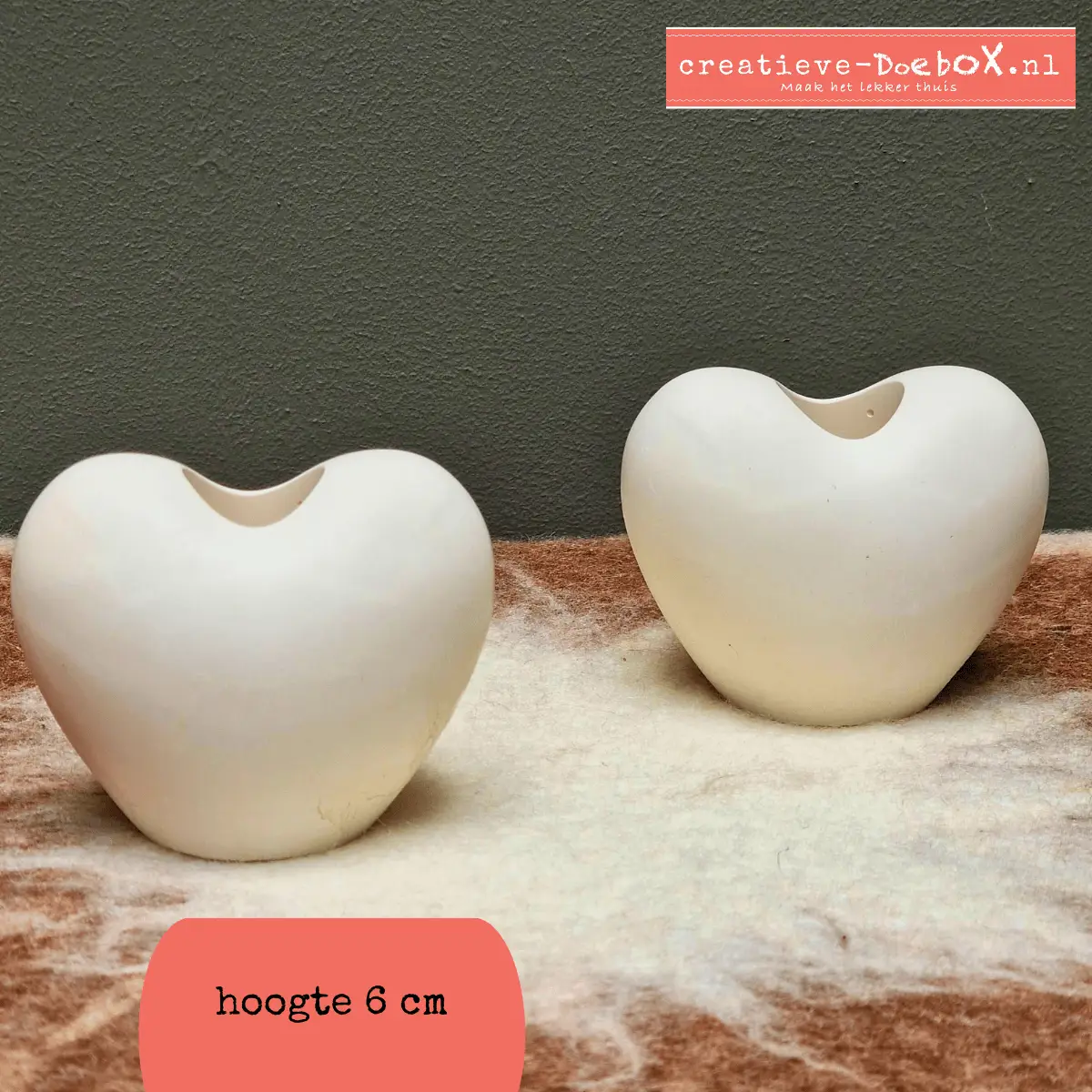 hartvormige kandelaars kopen leuk om te beschilderen