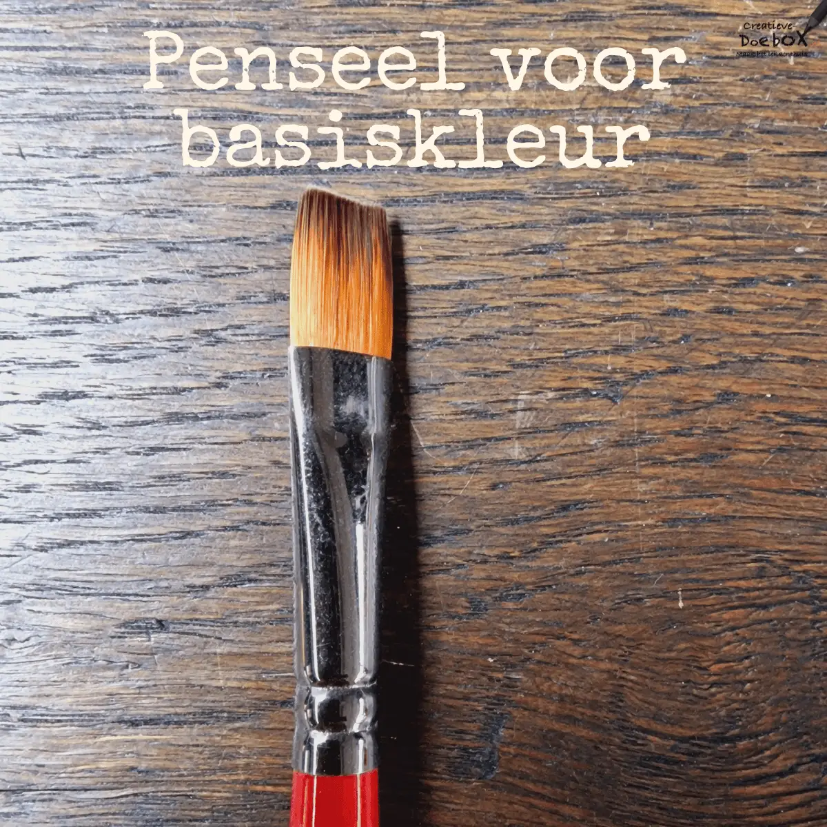penseel voor acrylverf grote vlakken