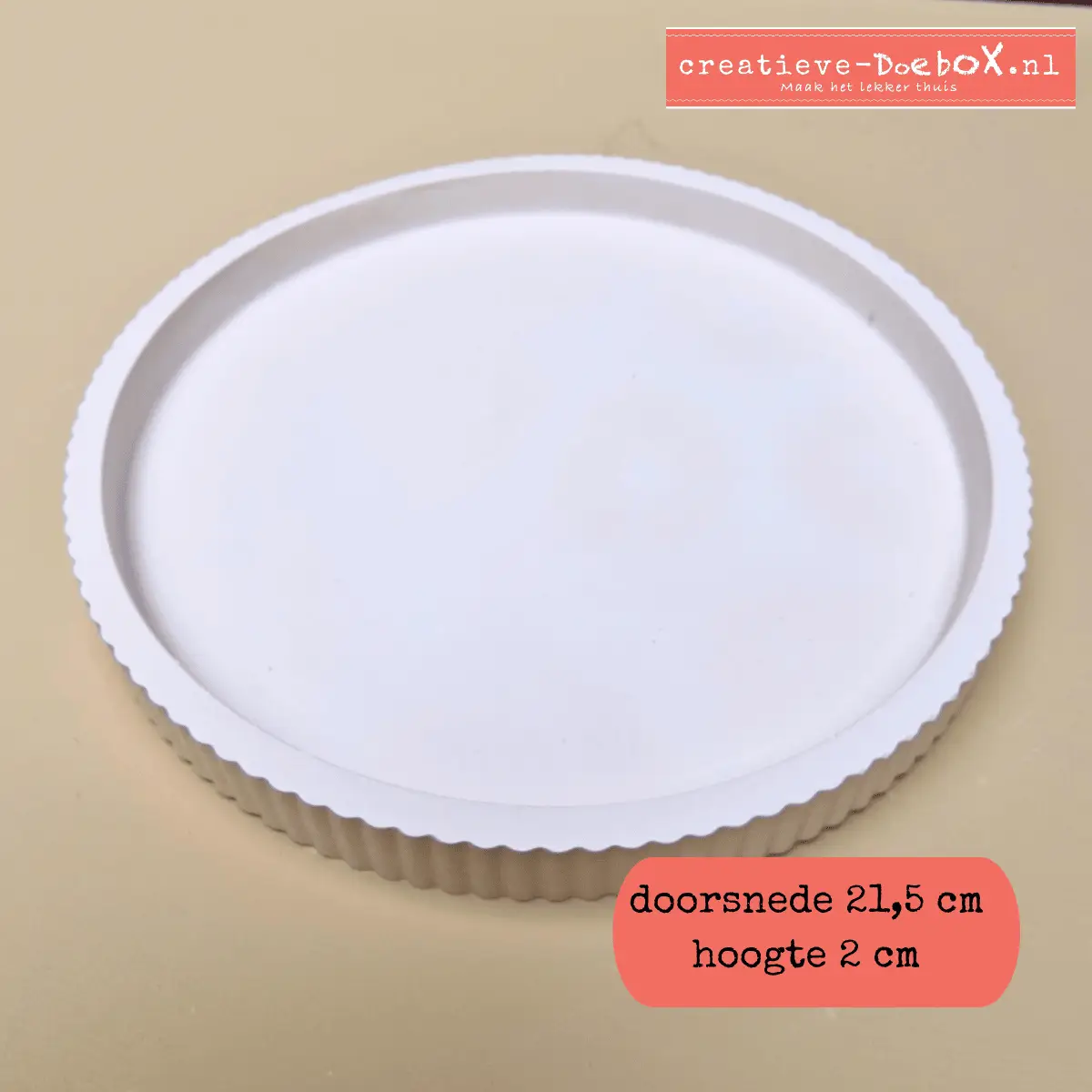 ronde schaal om te beschilderen