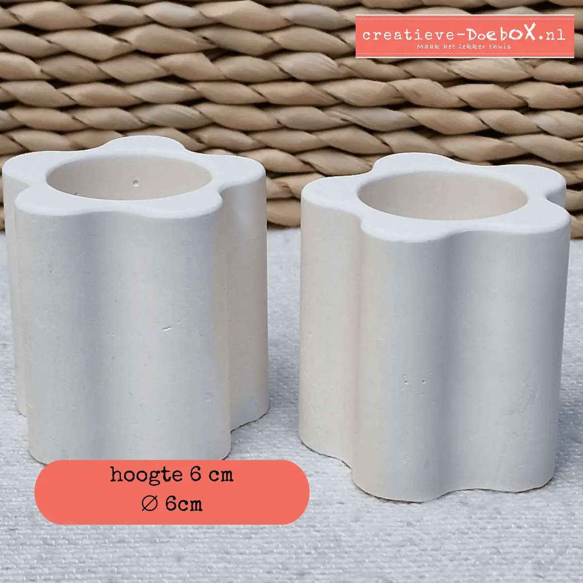 leuke vaasjes om te beschilderen voor droogbloemen