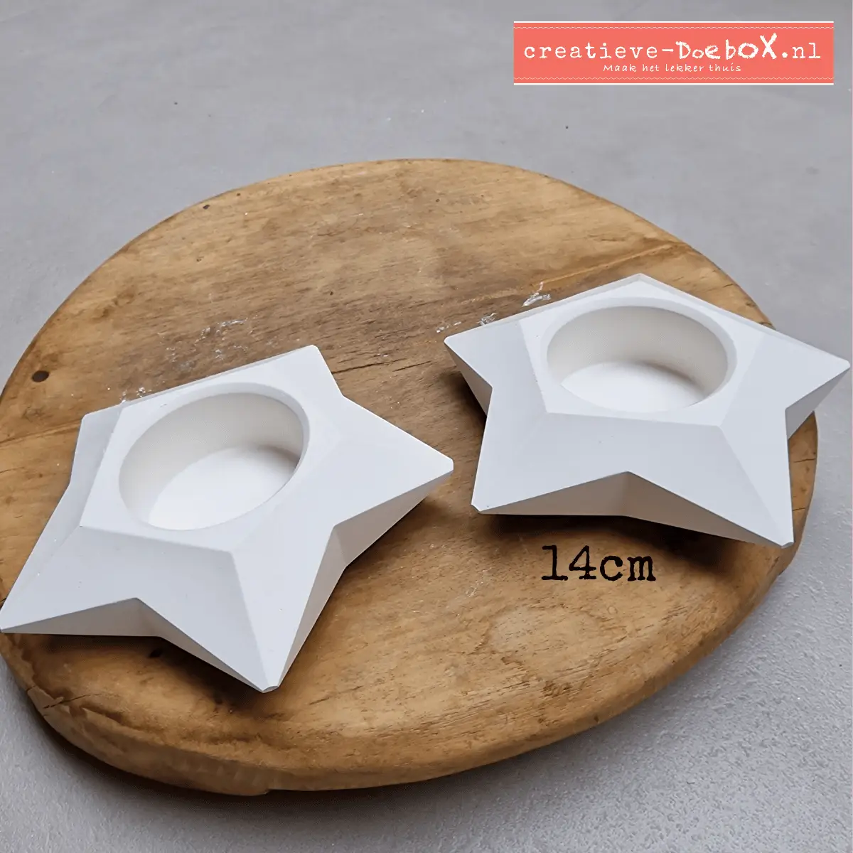 creatief pakket voor thuis waxinelichtjes