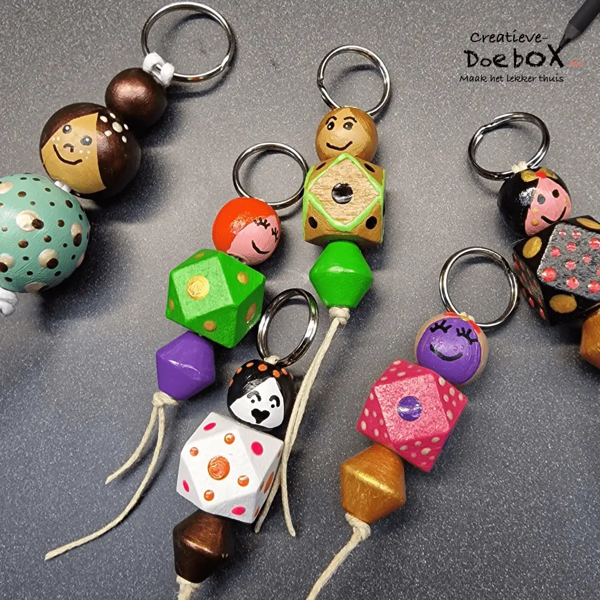 zelf gelukspoppetjes maken hobbypakket