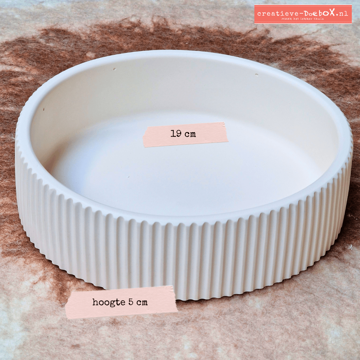 fruitschaal om te beschilderen