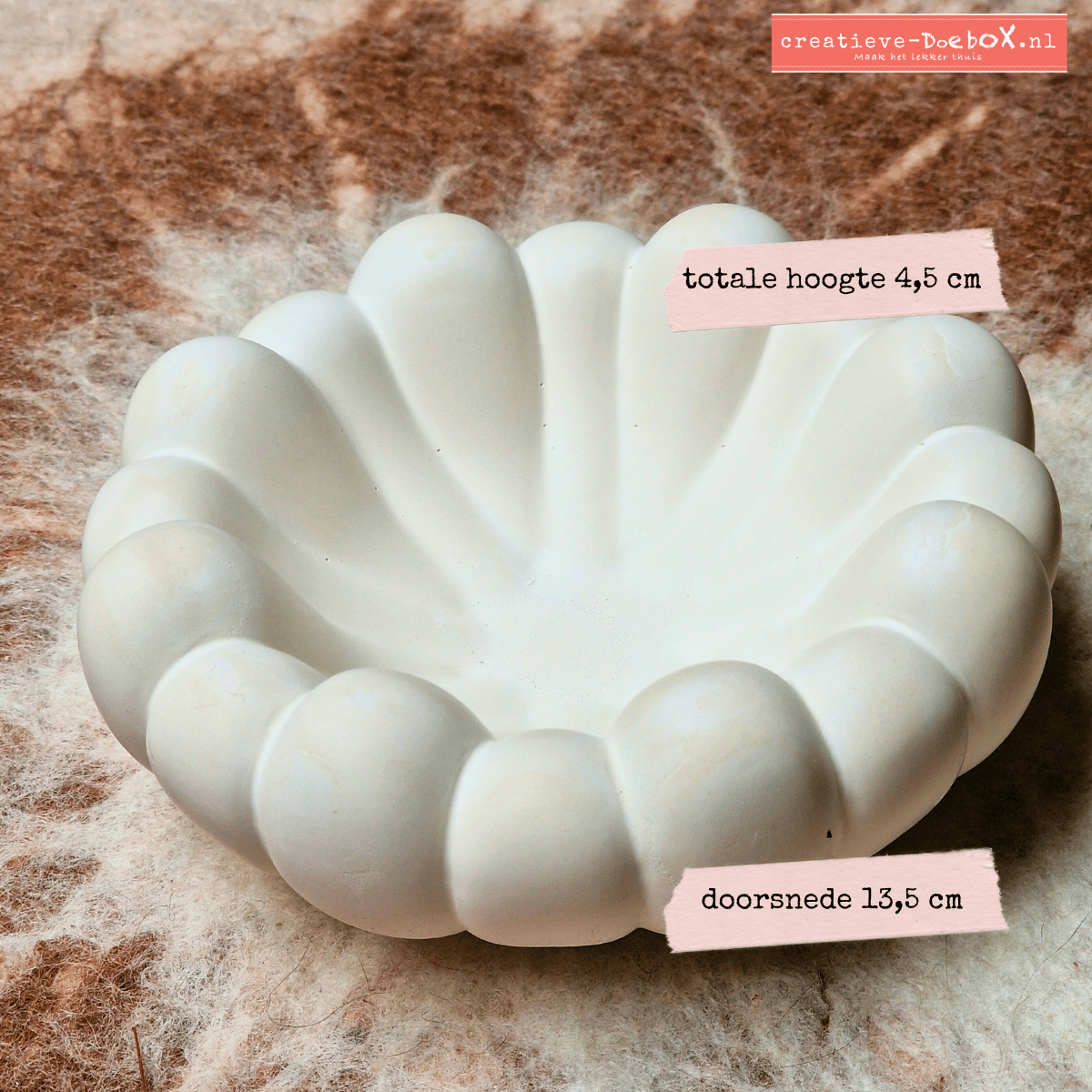 lief schaaltje om te beschilderen thuispakket