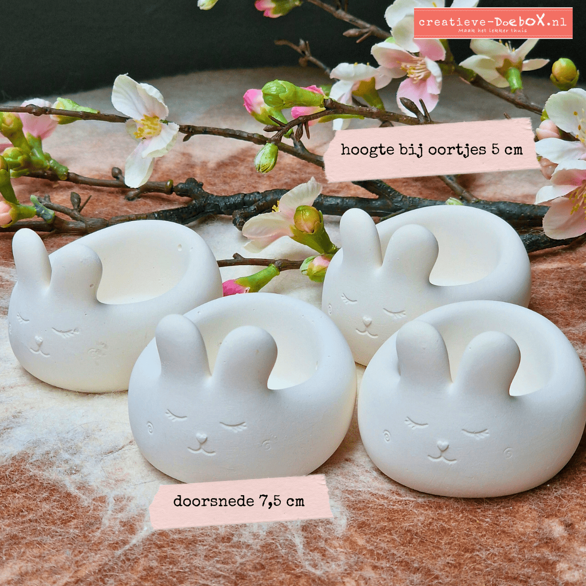 paasdecoraties maken eierdopjes beschilderen