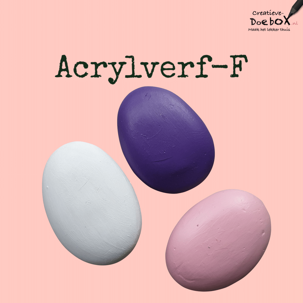 acrylverf rose-paars-tinten