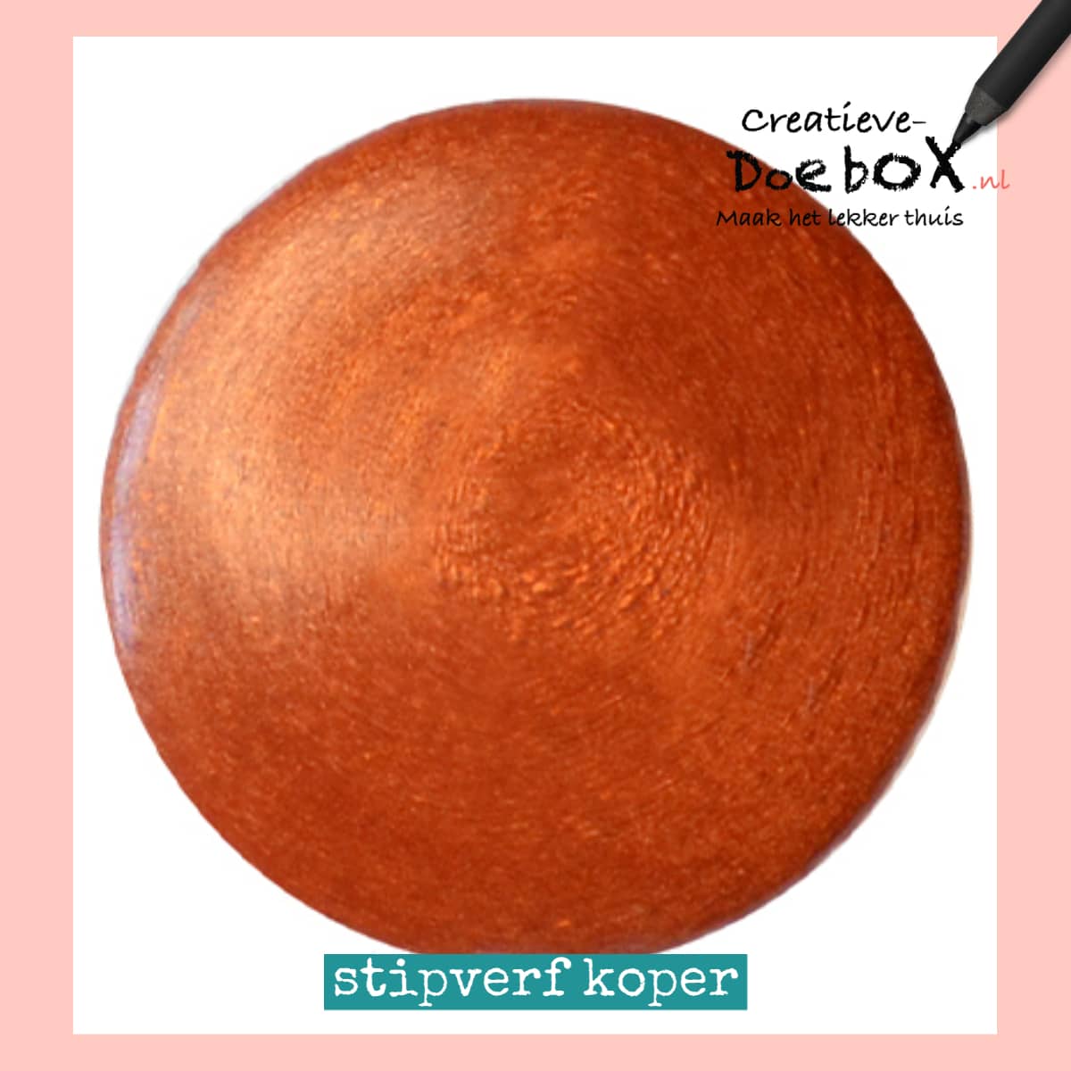 stipverf koper flesje 90 ml