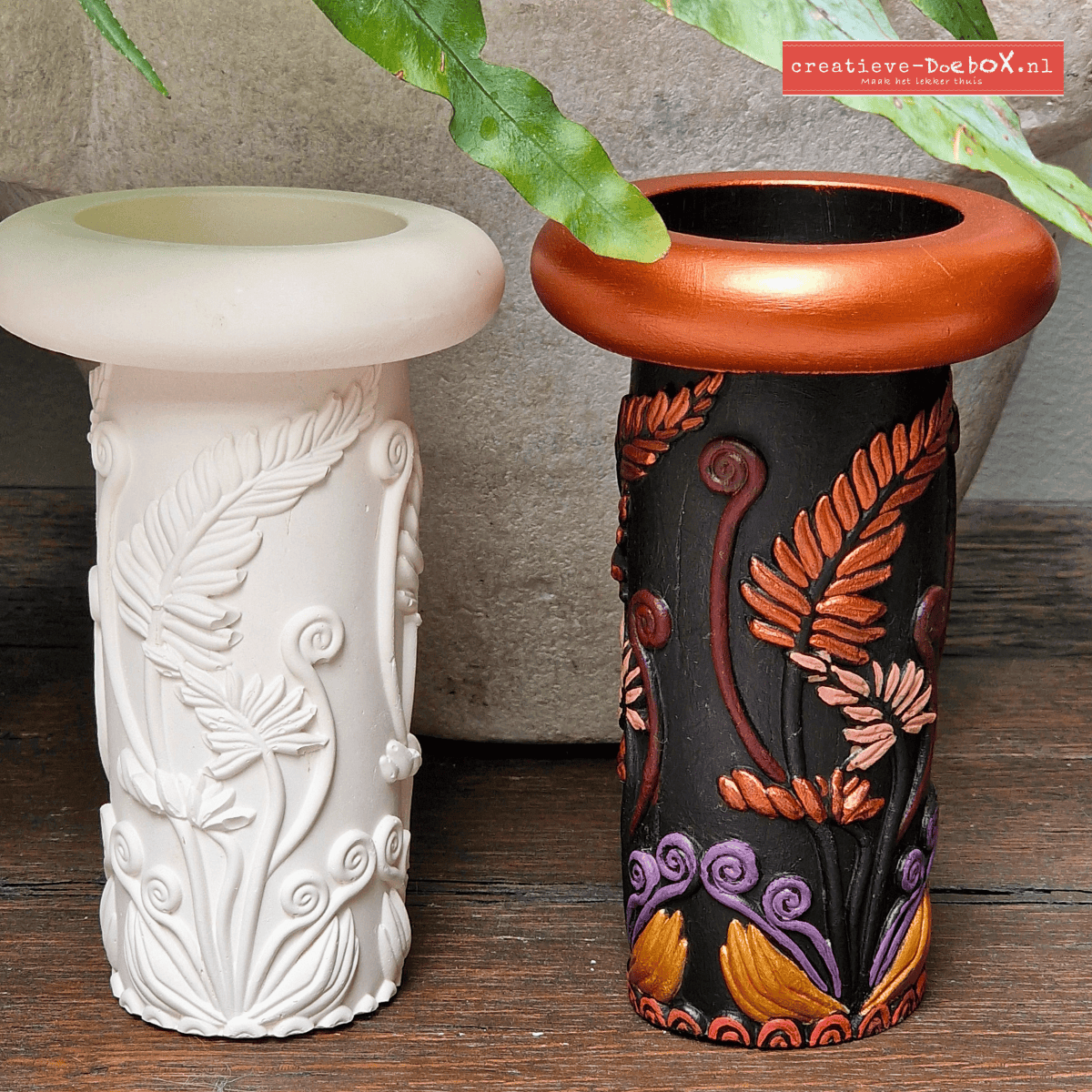 kandelaar thema natuur. leuk om te beschilderen