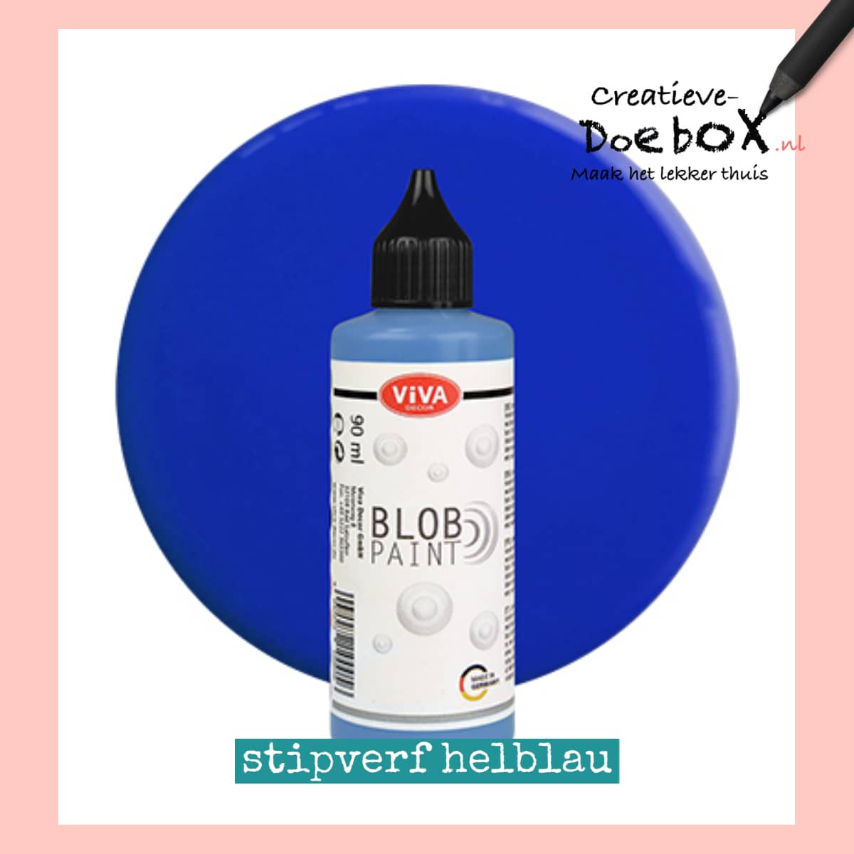 stipverf helblau flesje 90 ml